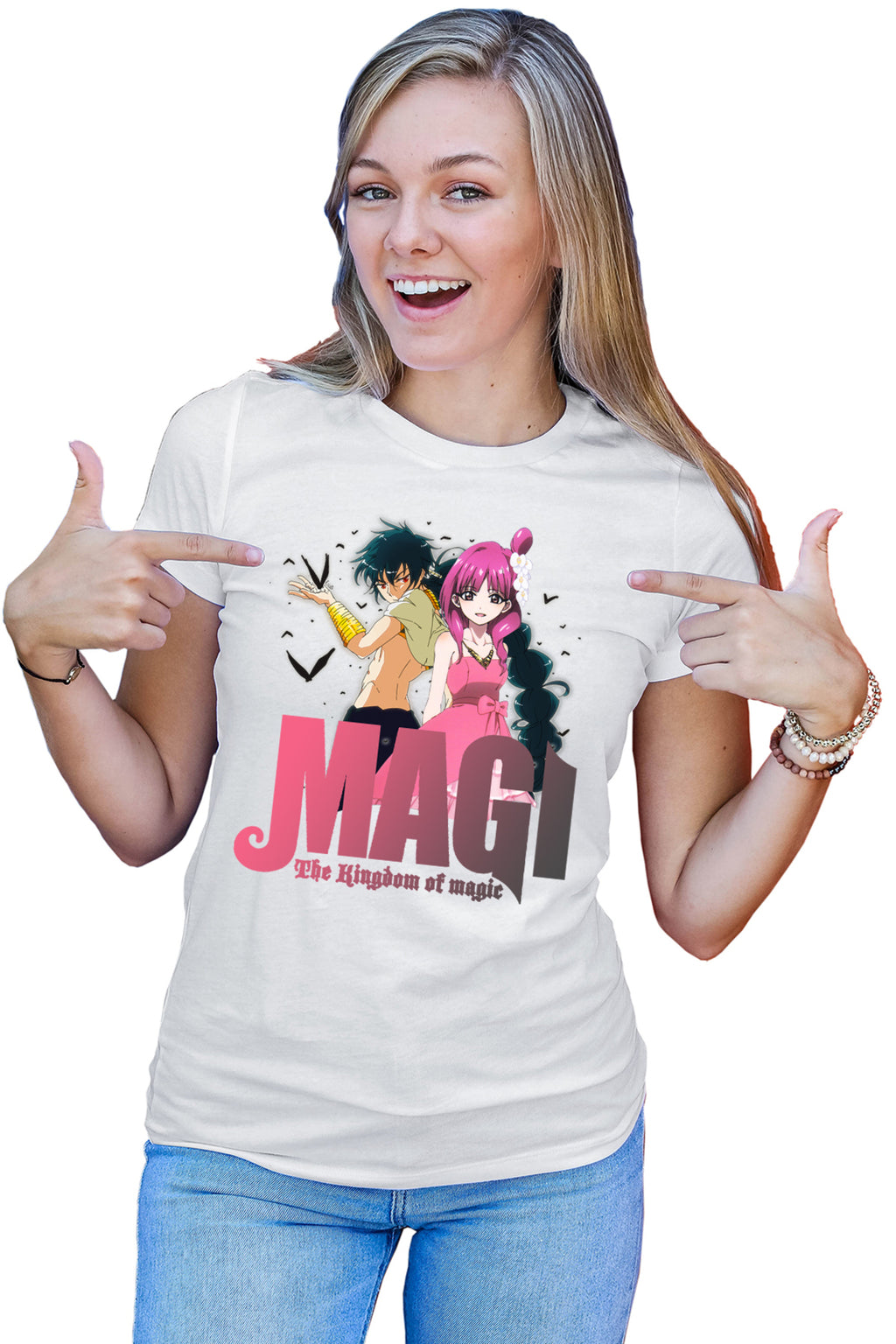 Tricou dama Magi The Labyrinth of Magic Roblox Butterfly