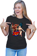 Tricou dama The Flash Wonder Woman Girl Power