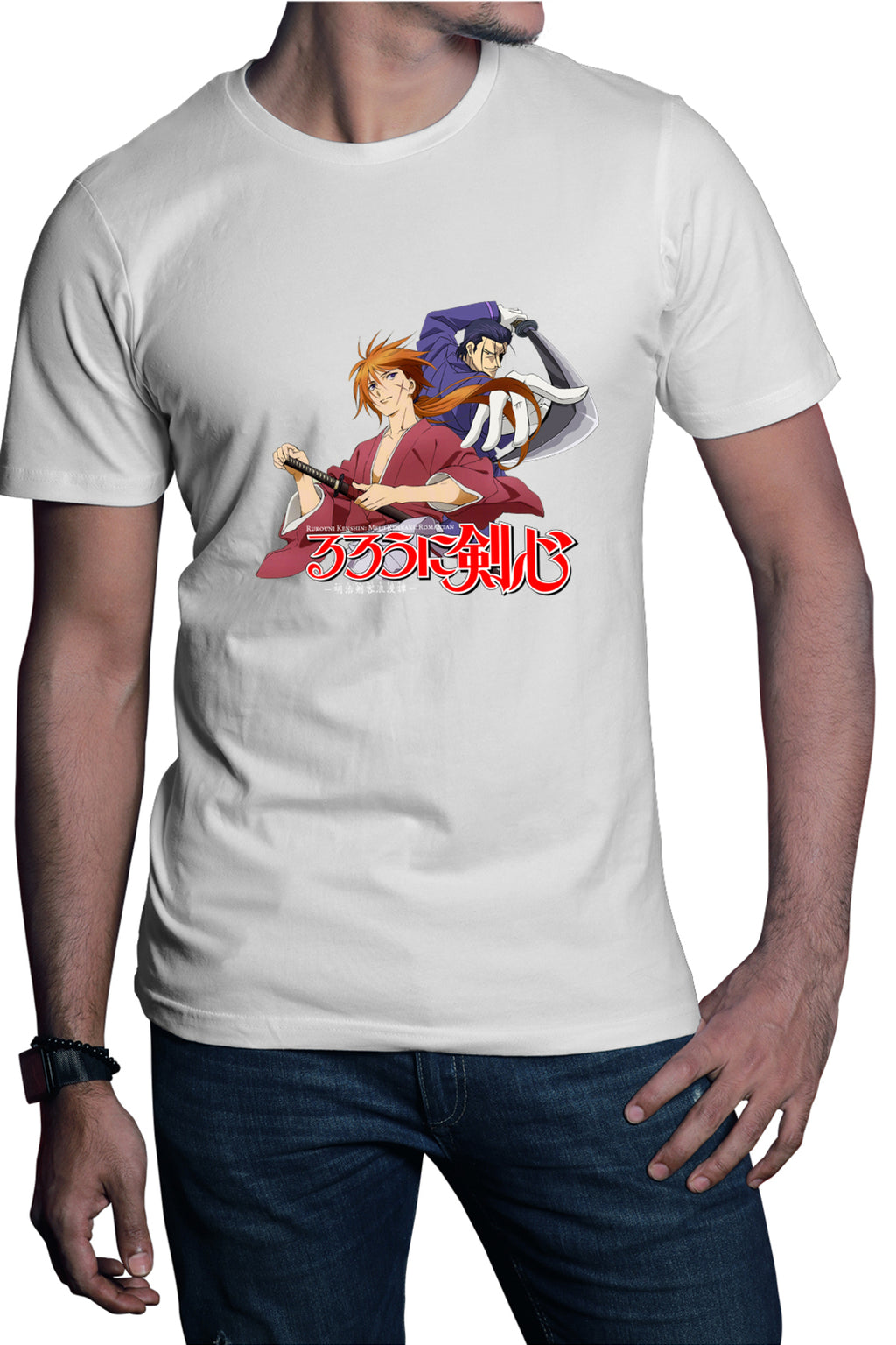 Tricou barbati Rurouni Kenshin Hajime Bakumatsu Japan