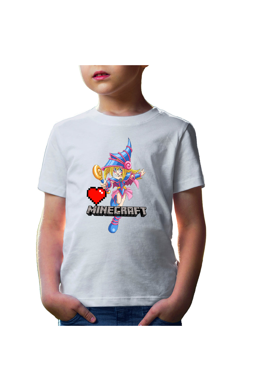 Tricou copii Yu Gi Oh Links Minecraft Tlauncher Mcskins