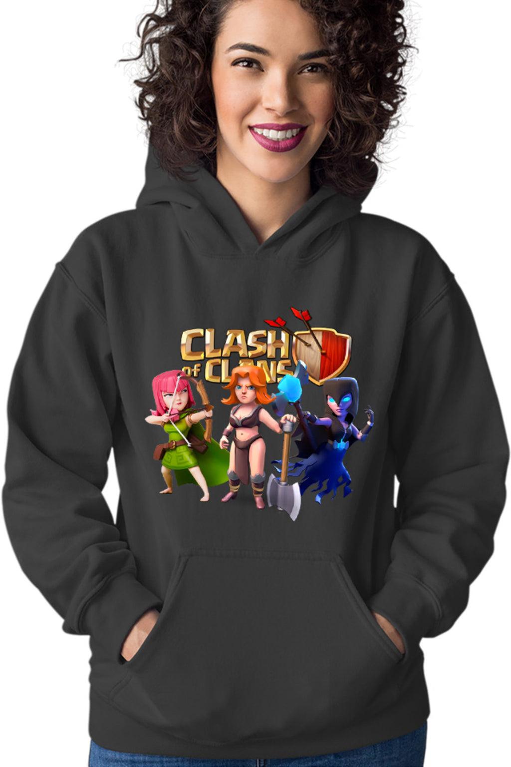 Hanorac dama Clash of Clans Archer Mage Fighter Rage Supercell