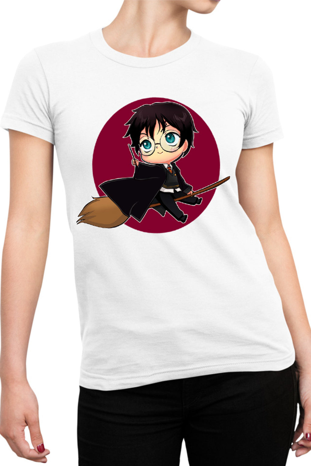 Tricou dama Harry Potter J. K. Rowling Fantasy Supranatural British