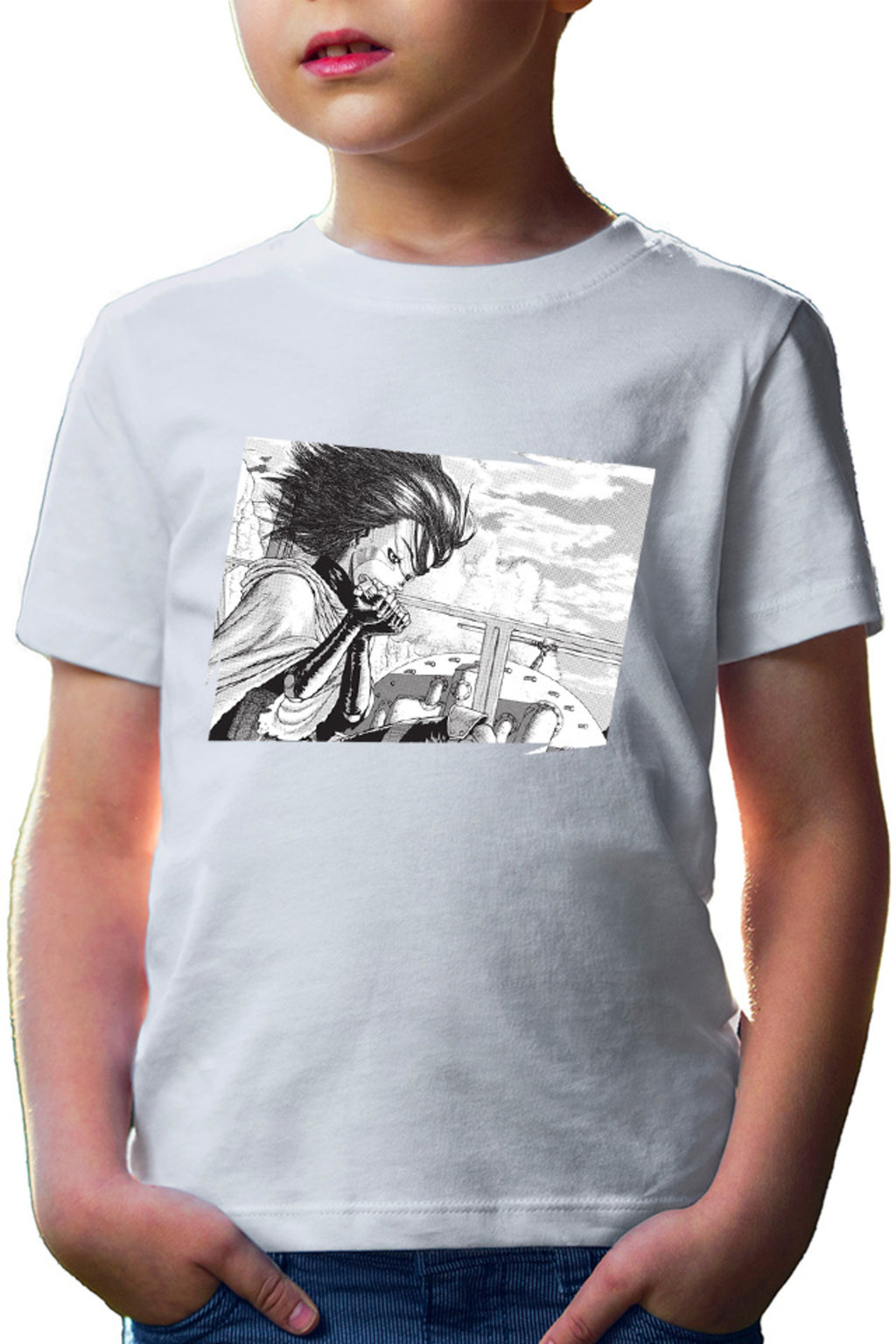 Tricou copii Battle Angel Alita Gally Sing Wind Animekage