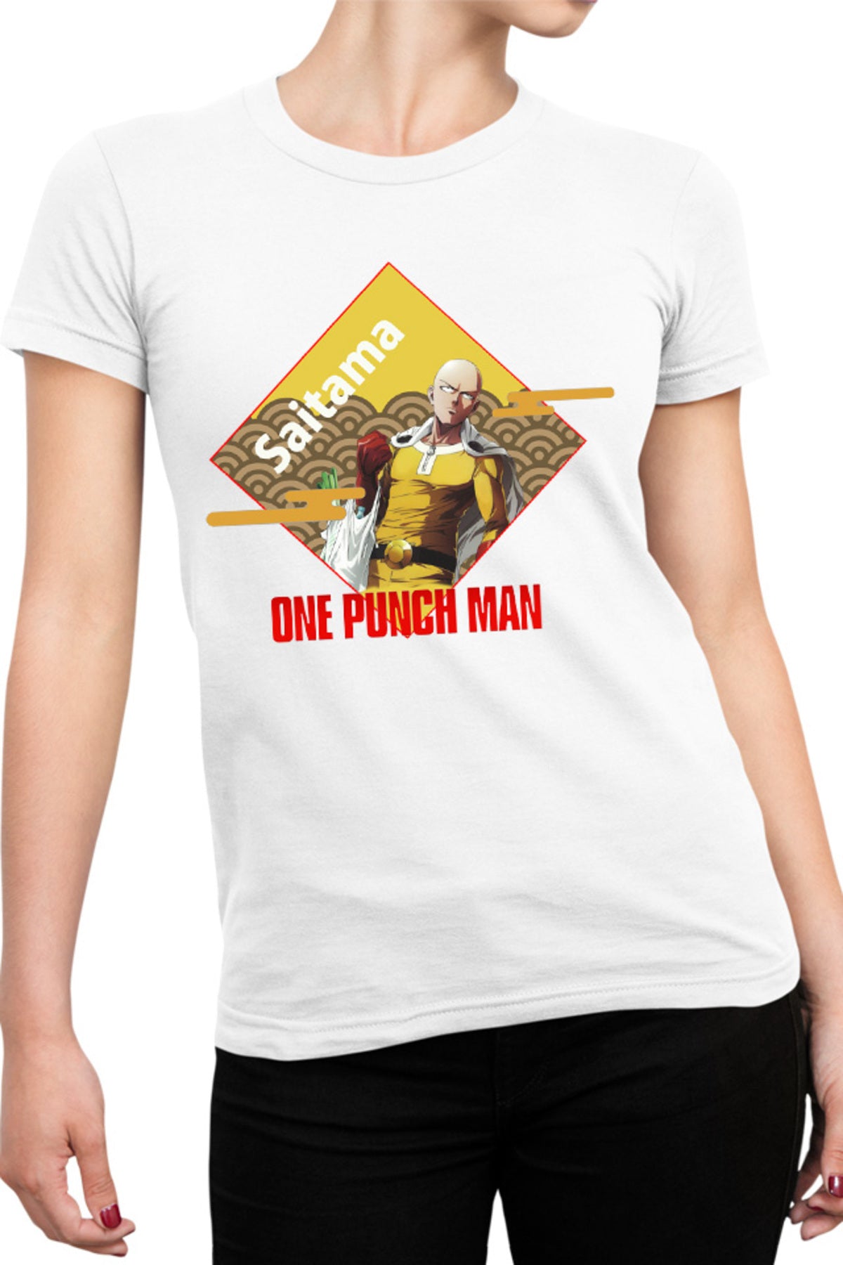Tricou dama One-Punch Man Super Hero Powers Psychotic