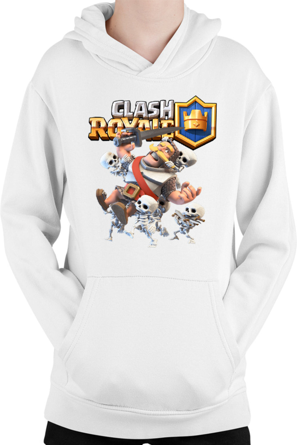 Hanorac copii Clash Royale Skeleton Full Team Aggresive Plan Game
