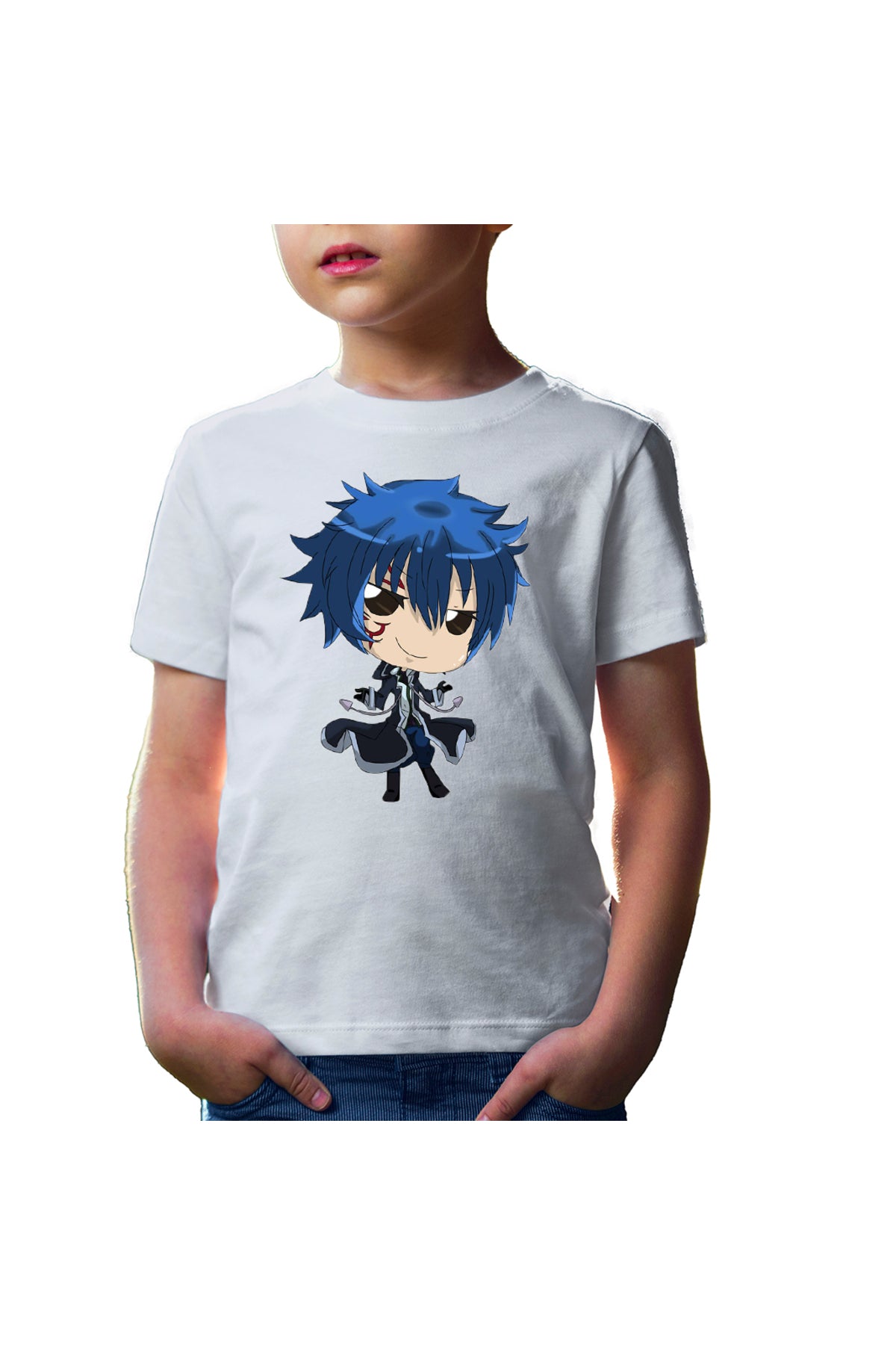 Tricou copii Fairy Tail Gray Fullbuster Police Friends