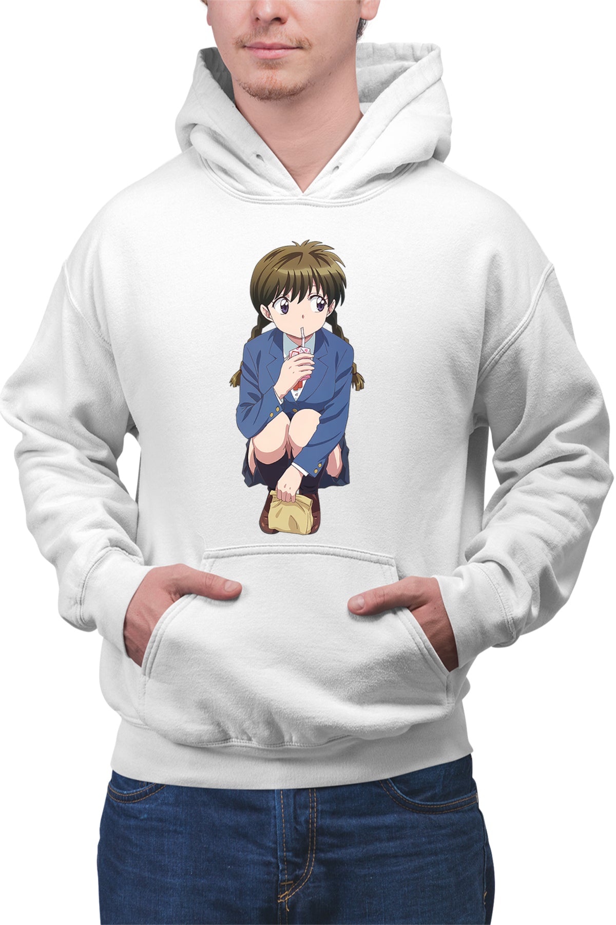 Hanorac barbati Rin-ne Sakura Eat Desene Anime