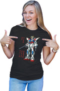 Tricou dama dam Build Fighters Robot Anime Monster