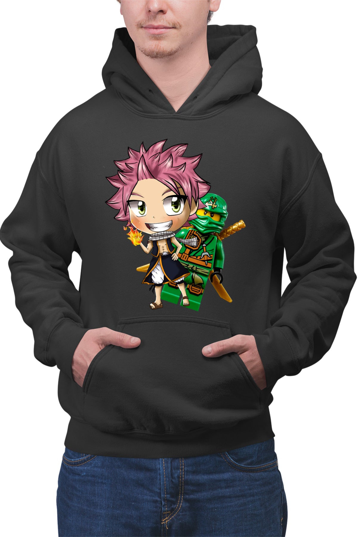 Hanorac barbati Fairy Tail Ninjago Manga Cartoon