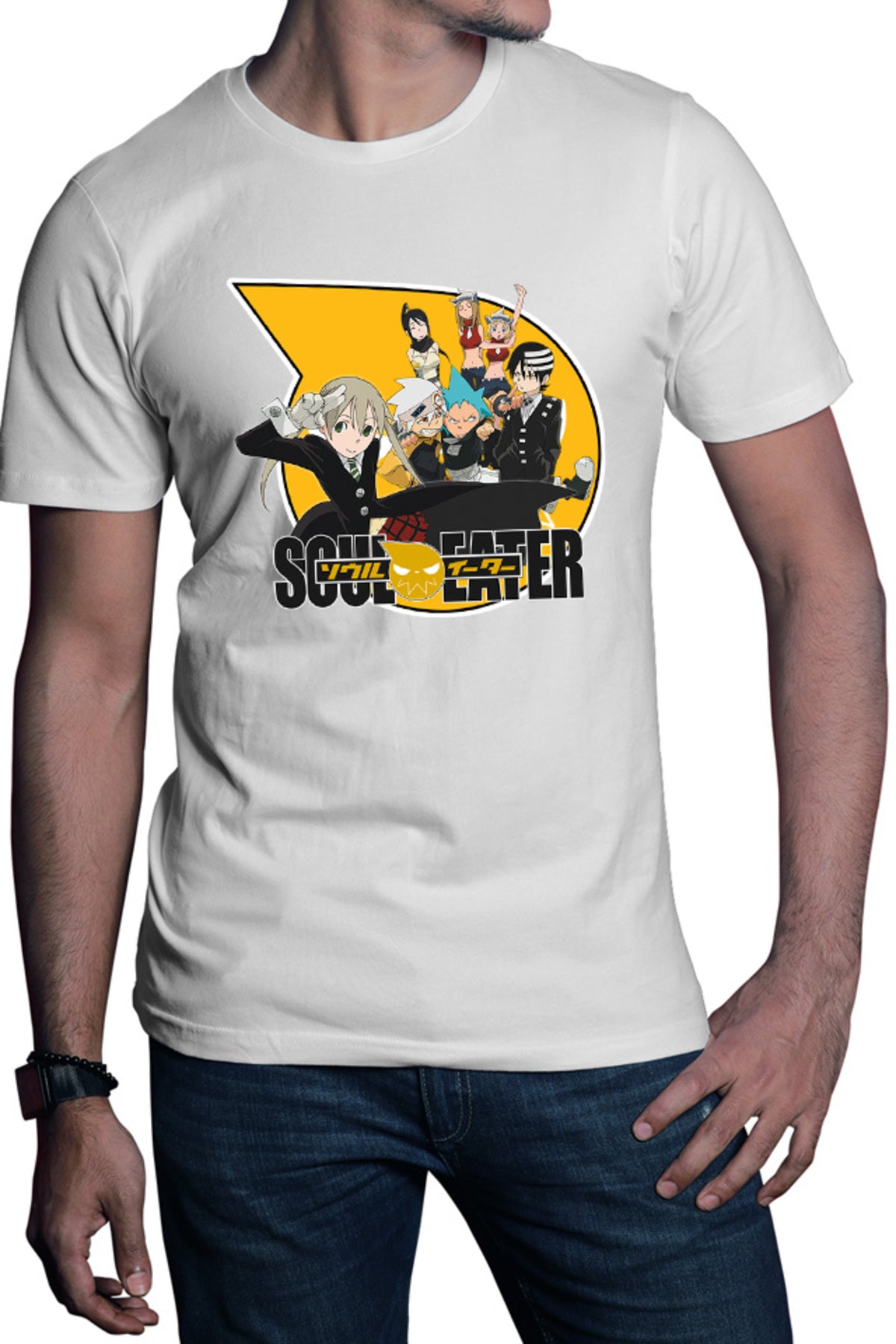 Tricou barbati Soul Eater Group Photo Protagonists Anime Otaku