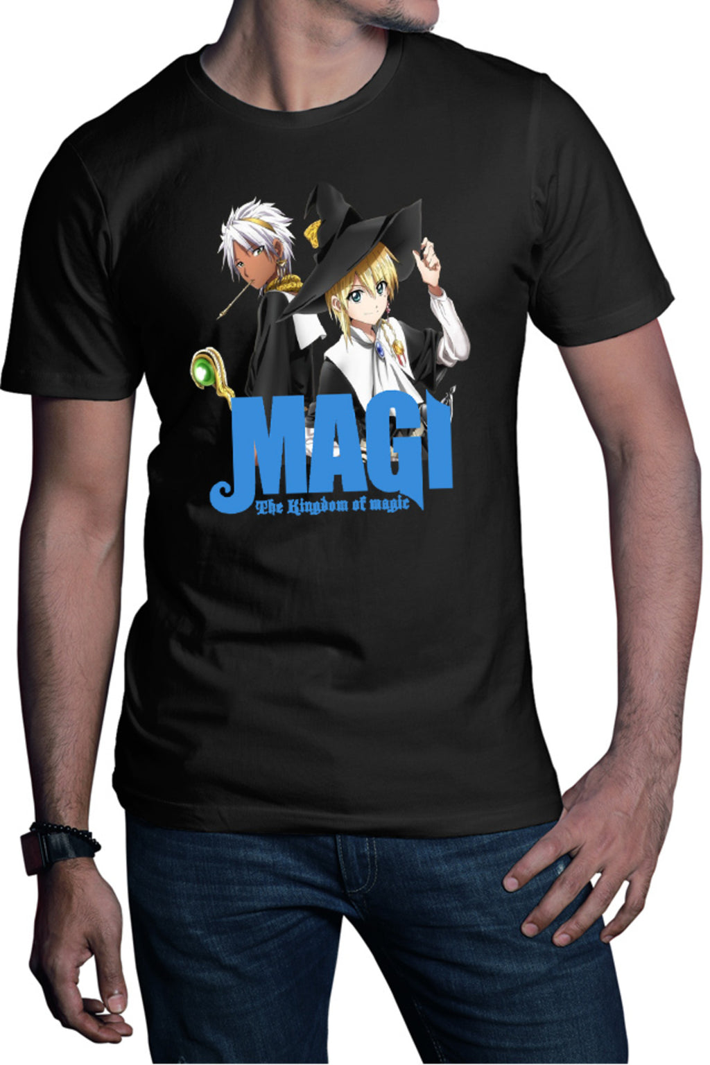 Tricou barbati Magi The Labyrinth of Magic Carmen Alexius Magic