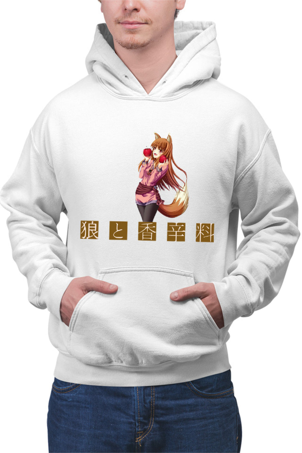 Hanorac barbati Spice And Wolf Holo Love Adventure Fantasy