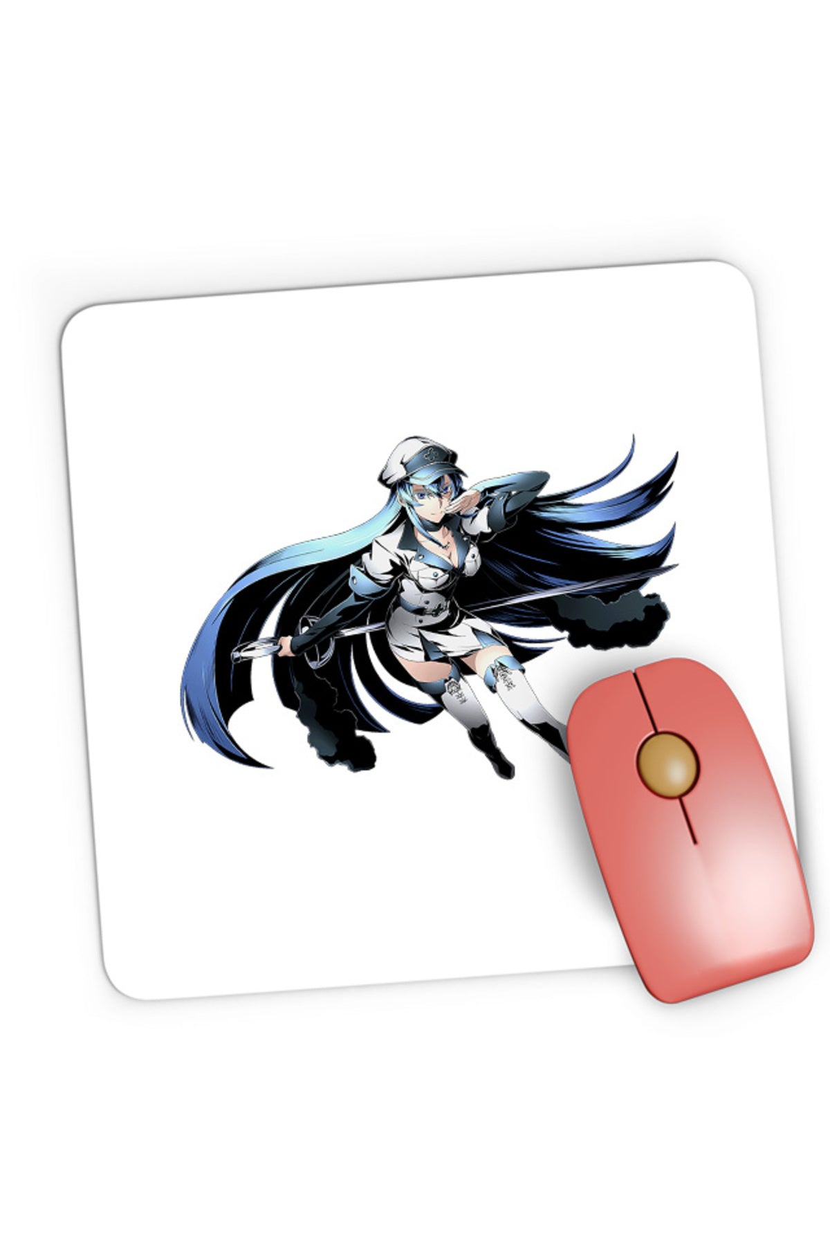 Mousepad Gaming Akame ga Kill Esdeath Otaku Japan Boss Horror, 21x19 cm