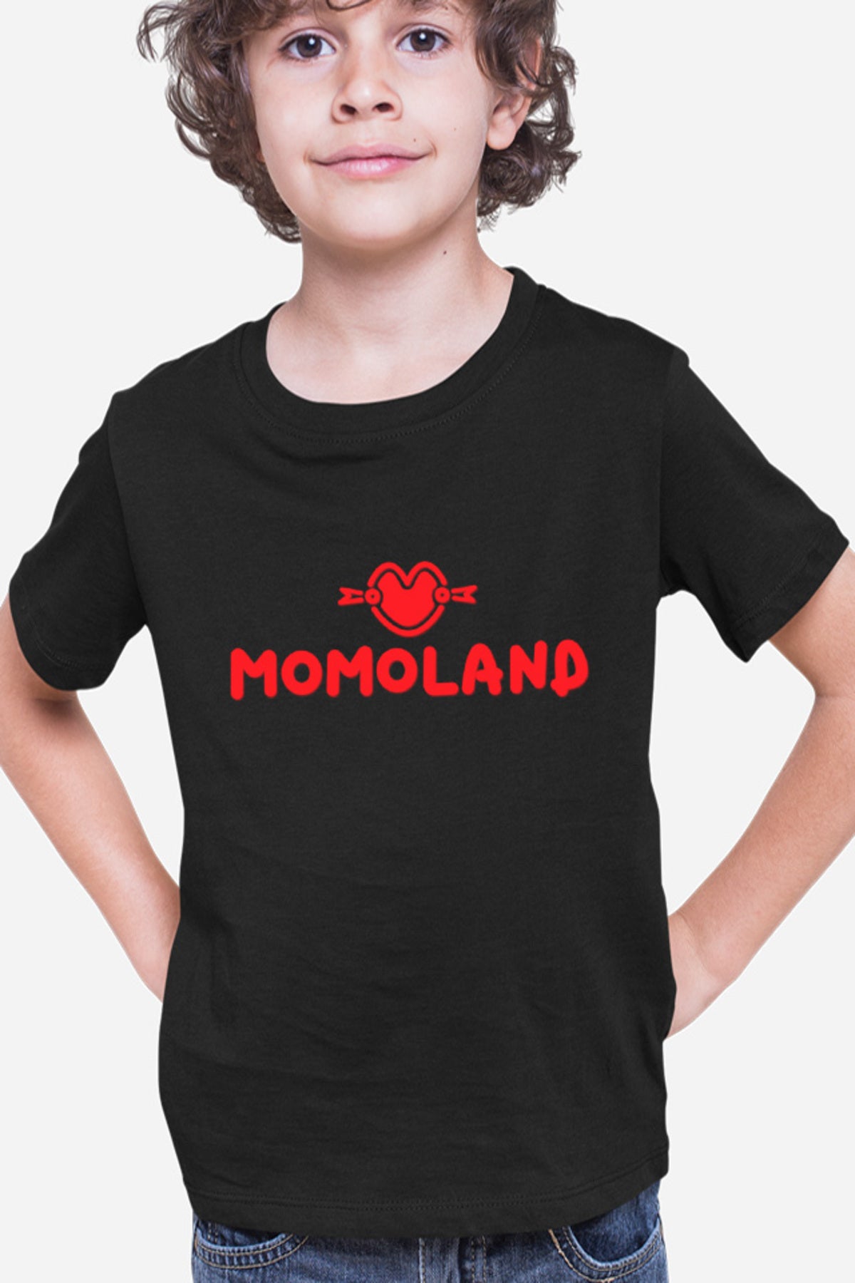 Tricou copii Momoland Logo K-Pop Popular Idols Beautiful Korea