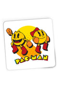 Mousepad Gaming Pac Man Woman Logo Eat Game, 21x19 cm