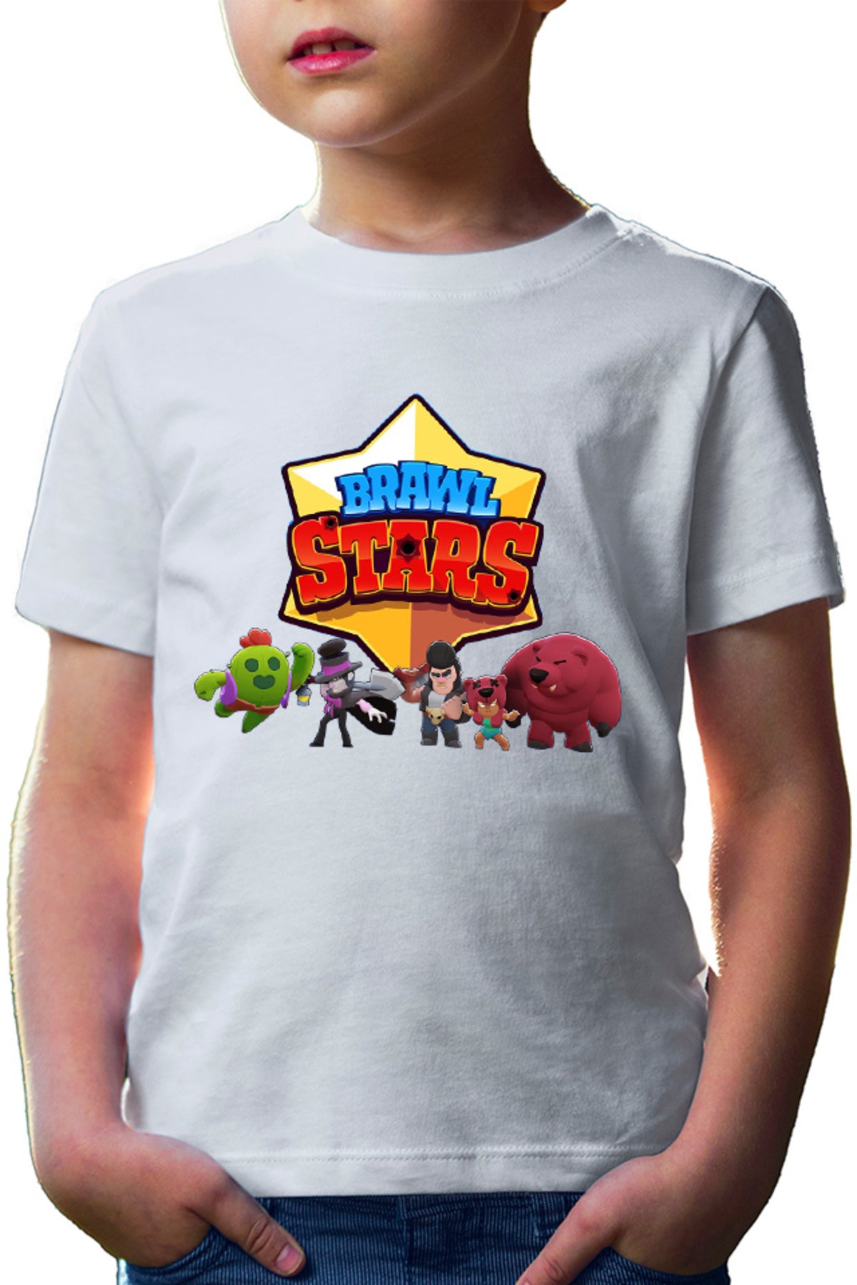 Tricou copii Brawl Stars Full Team Shooter Mobile Game Classes