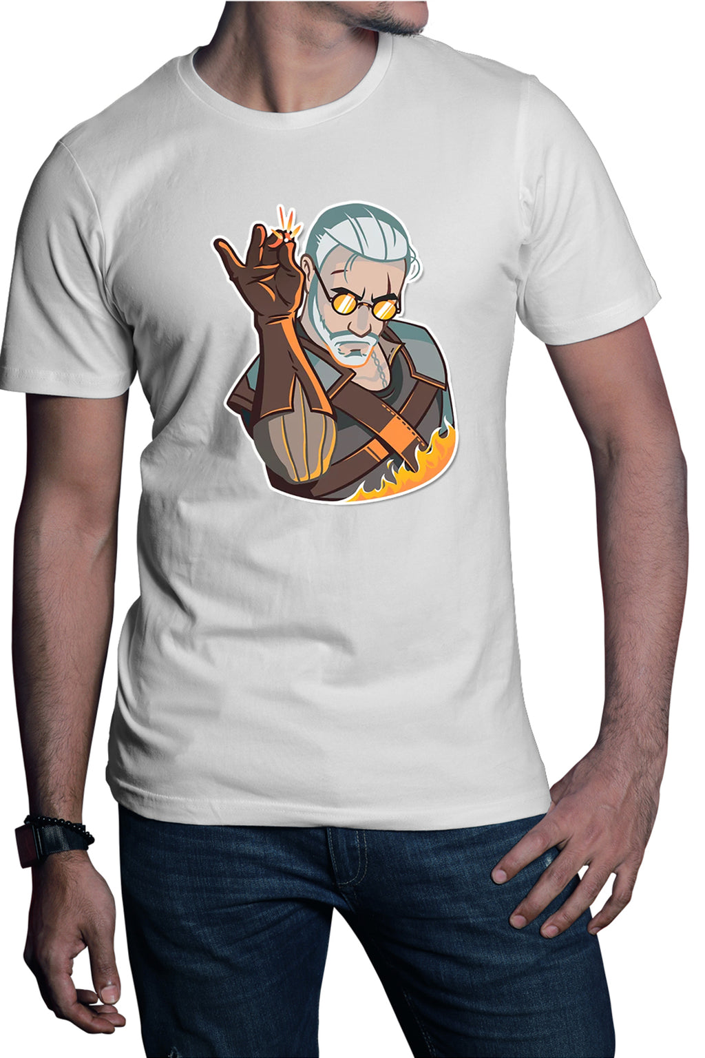 Tricou barbati The Witcher Fortnite Epic Games Battle Royale