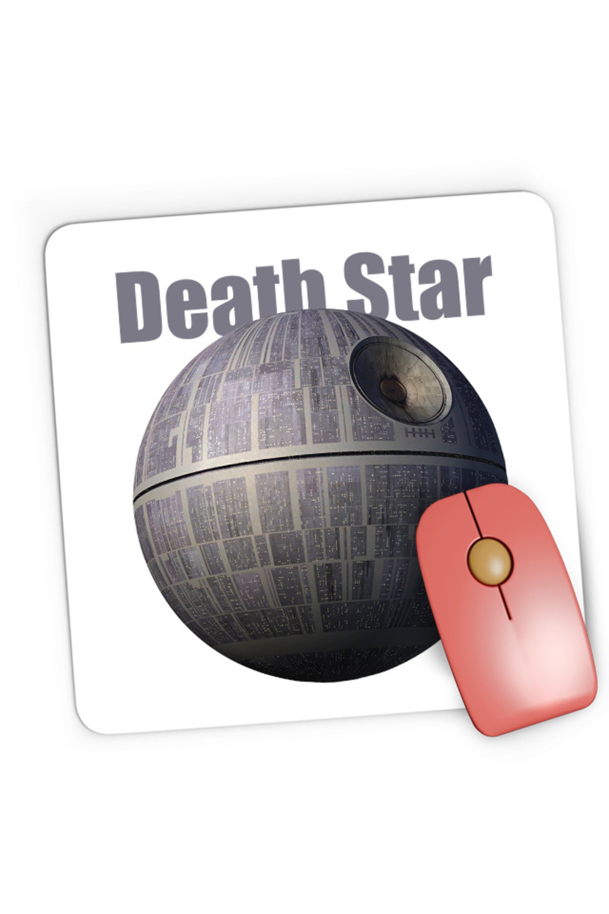 Mousepad Gaming Star Wars Death Star Planet Bad Alien Species, 21x19 cm