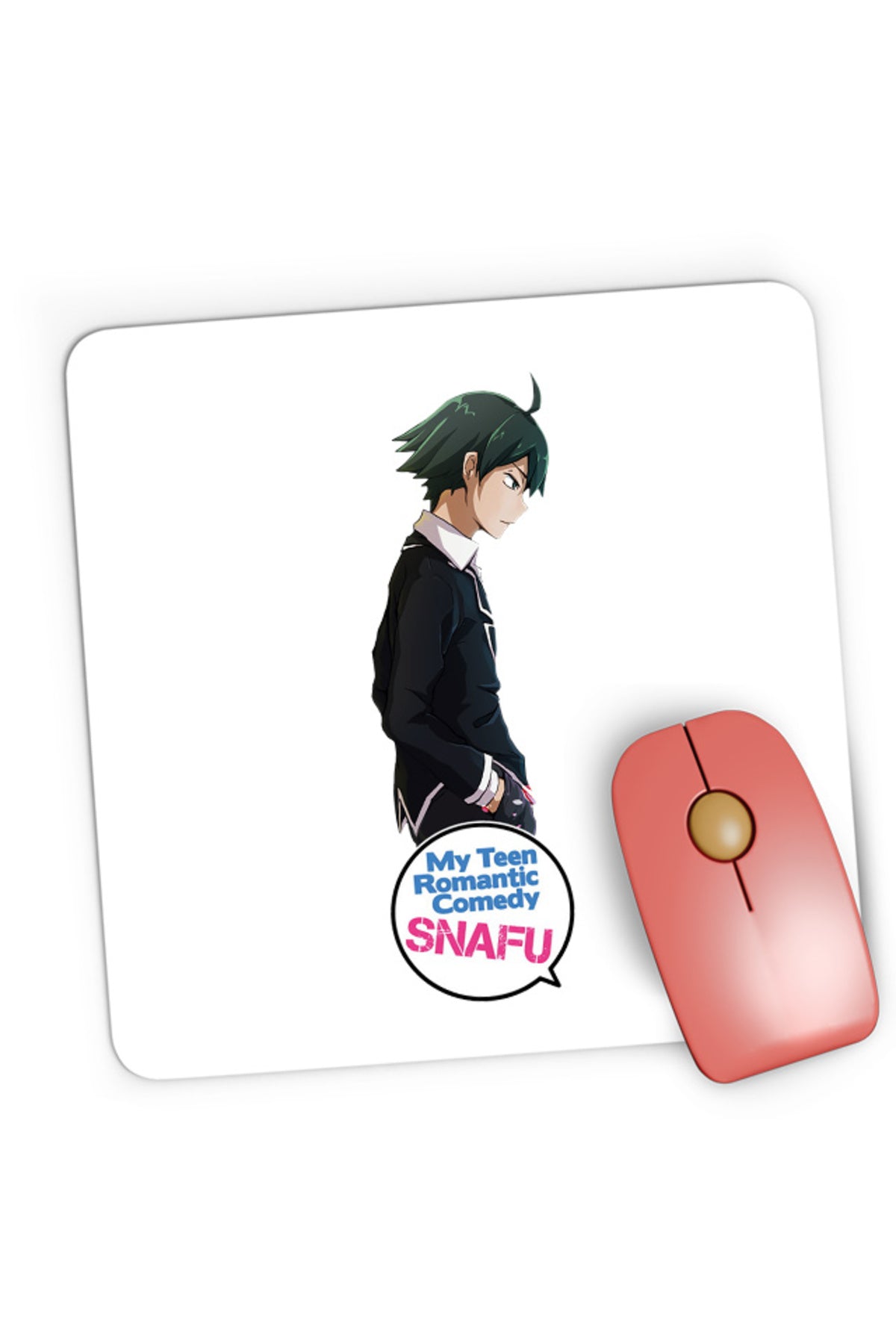 Mousepad Gaming My Youth Romantic Comedy Is Wrong As I Expected Anime, 21x19 cm