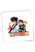 Mousepad Gaming Rurouni Kenshin Sanosuke Tanjiro Zenitsu Scared, 21x19 cm