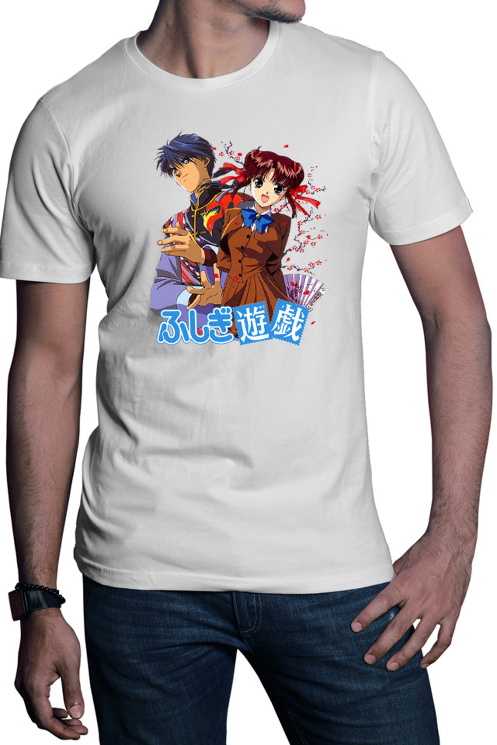 Tricou barbati Fushigi Yuugi Tamahome Yuuki Couple Animekage