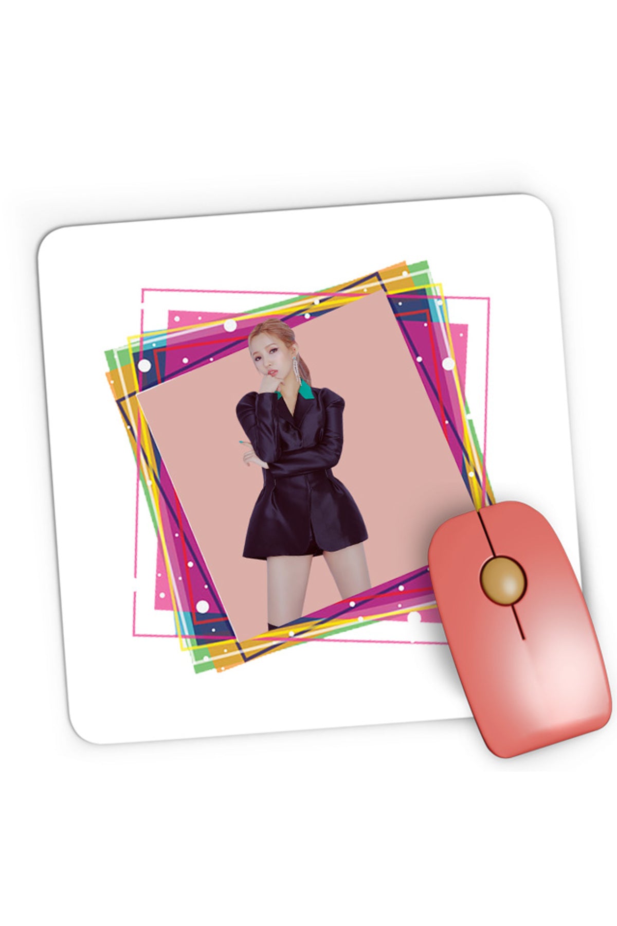 Mousepad Gaming I-DLE Concert I Never Die SOOJIN Jeon So-yeon, 21x19 cm