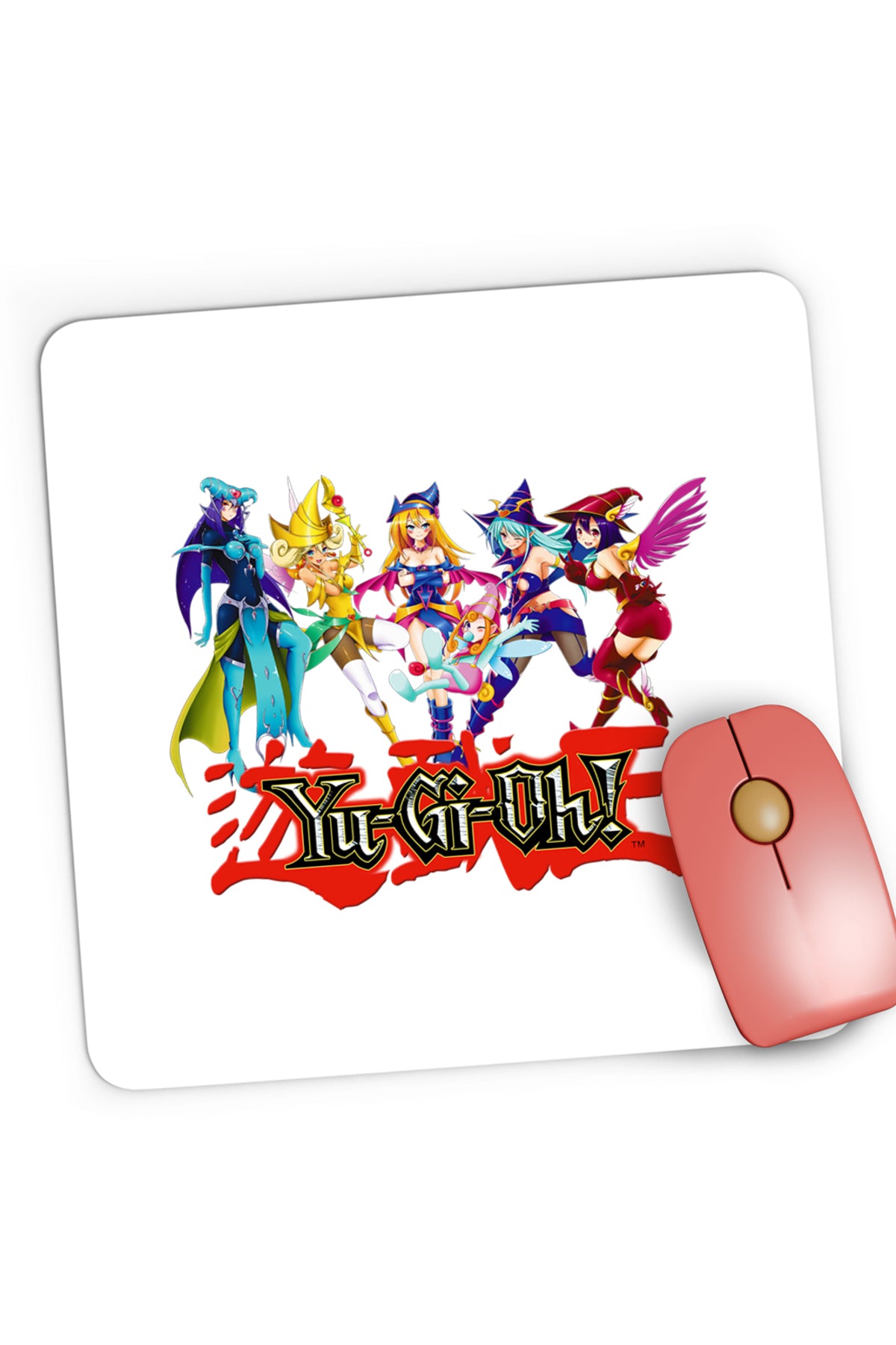 Mousepad Gaming Yu Gi Oh Mutou Team Girl Magician Spellcaster, 21x19 cm