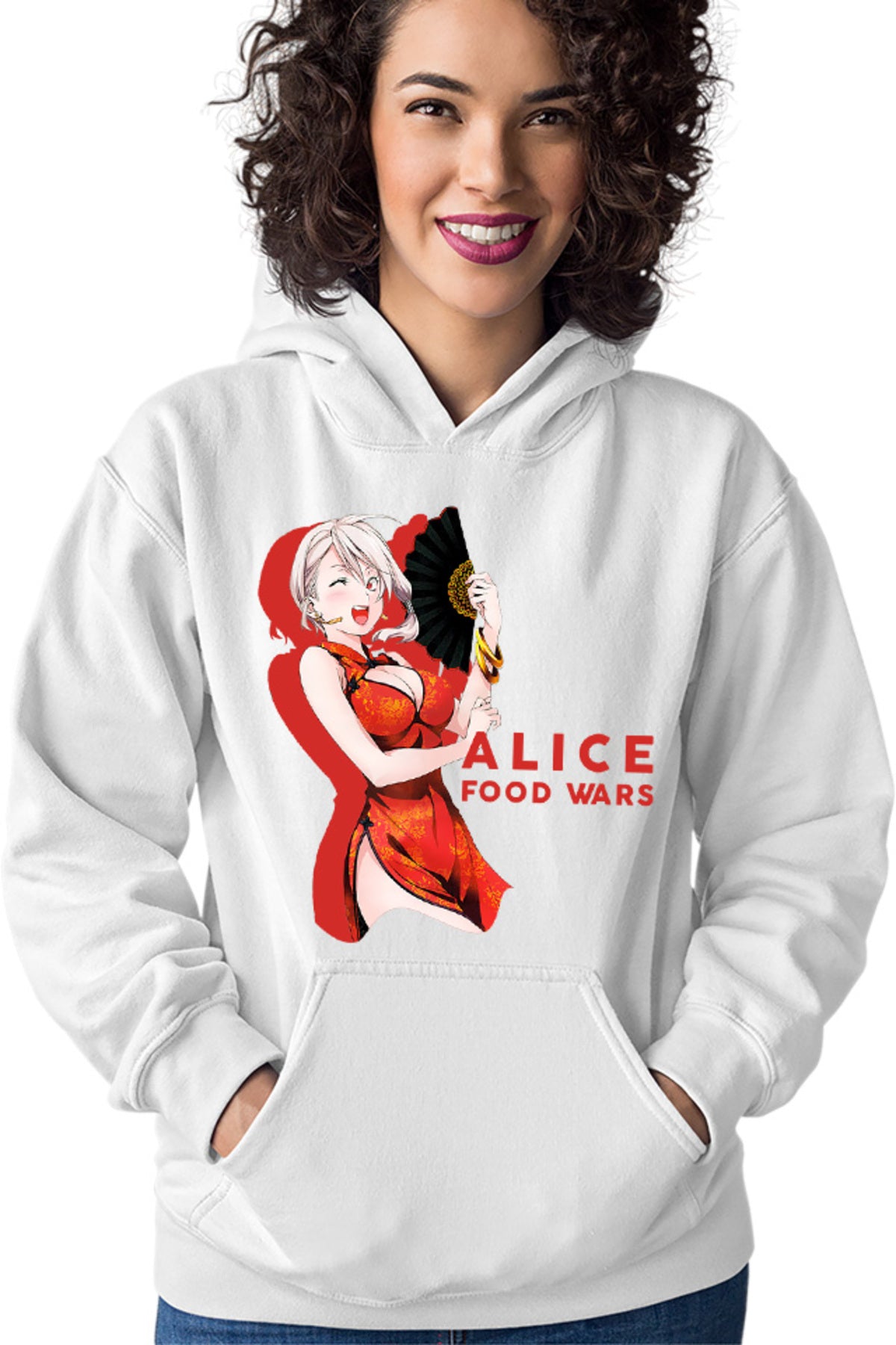 Hanorac dama Food Wars Alice Fan Chinese Dress Animeuri