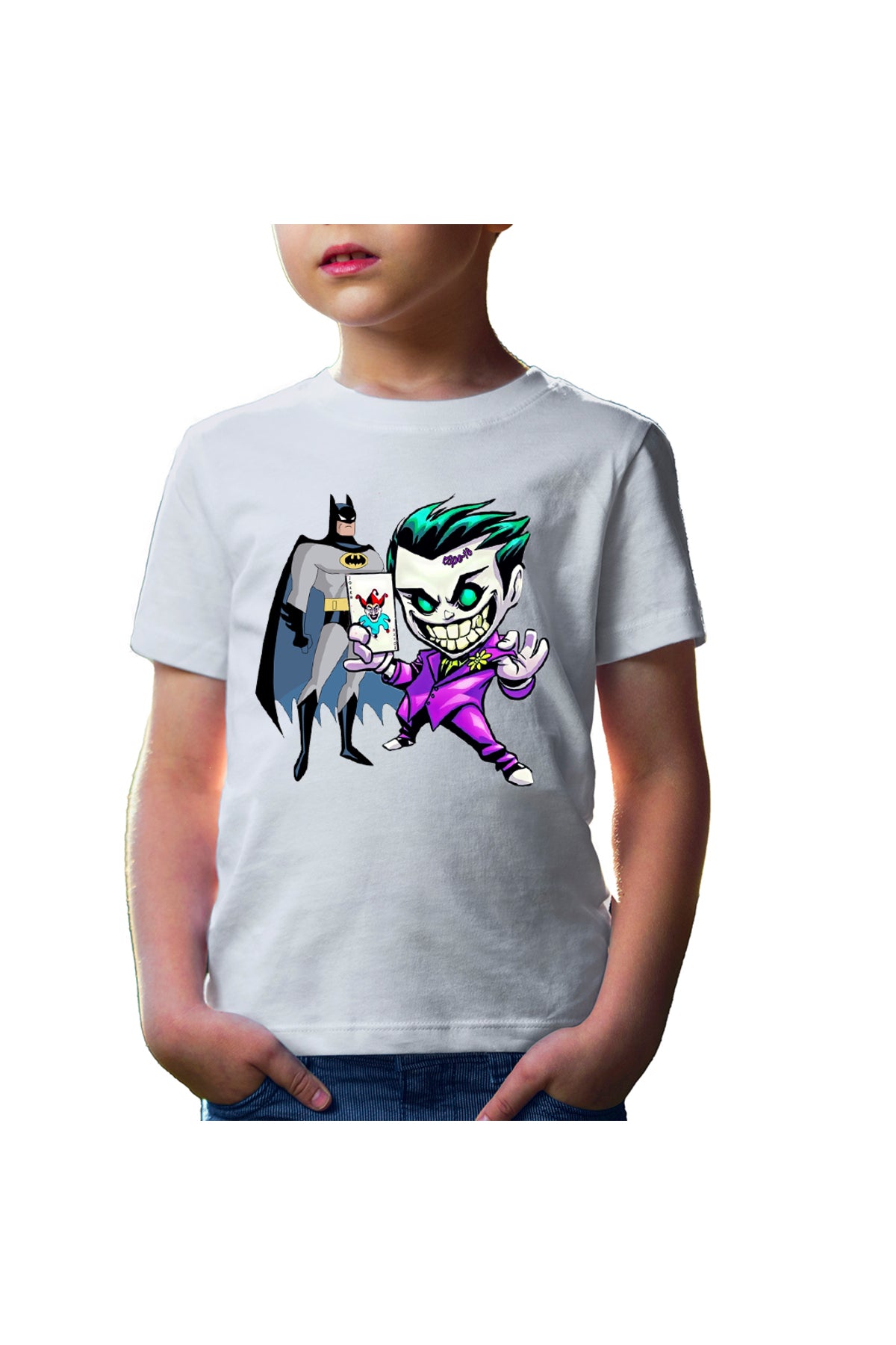 Tricou copii Batman Vs Joker Bruce Death Metal