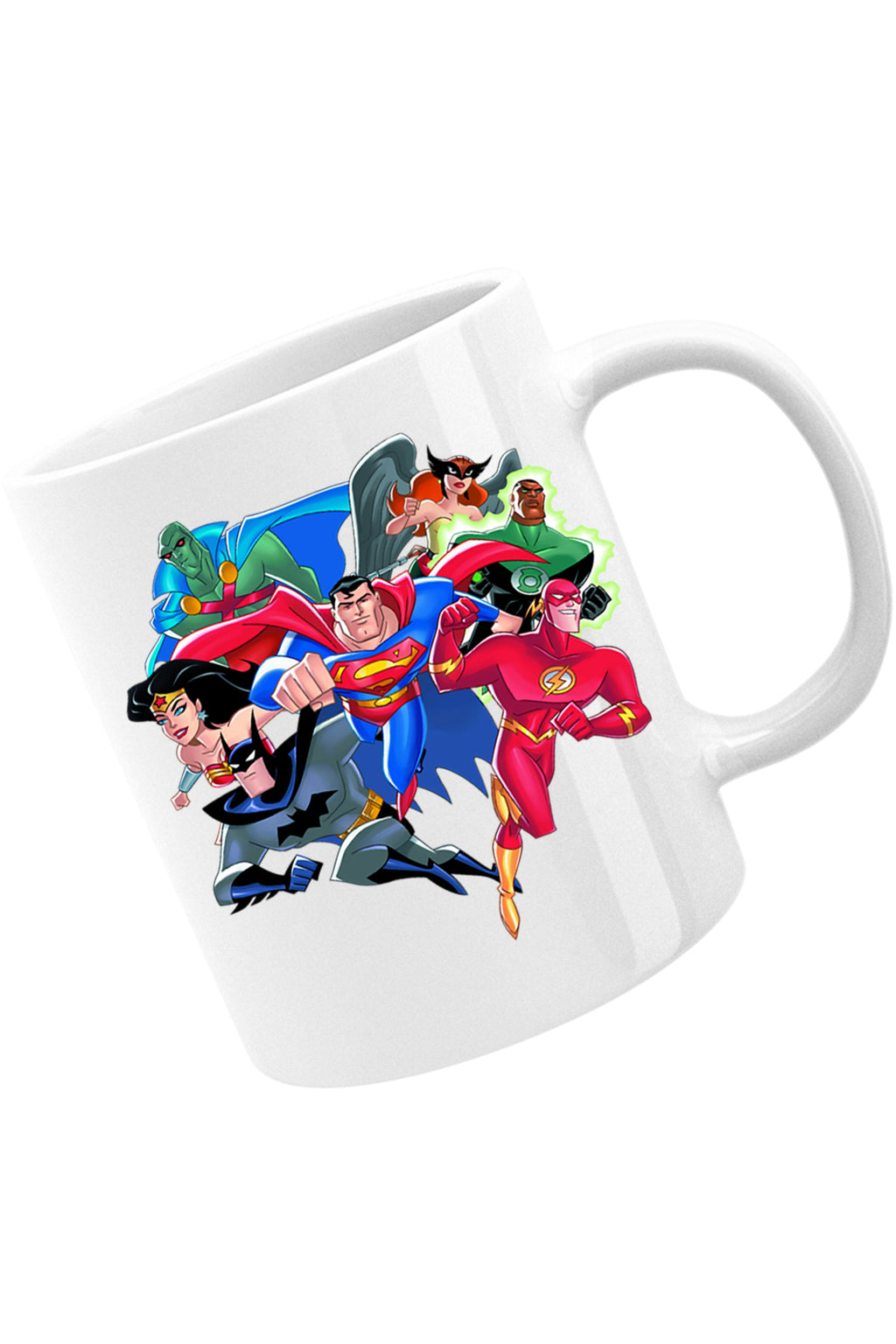 Cana The Flash Batman Justice League Superhero, alba, 330 ml