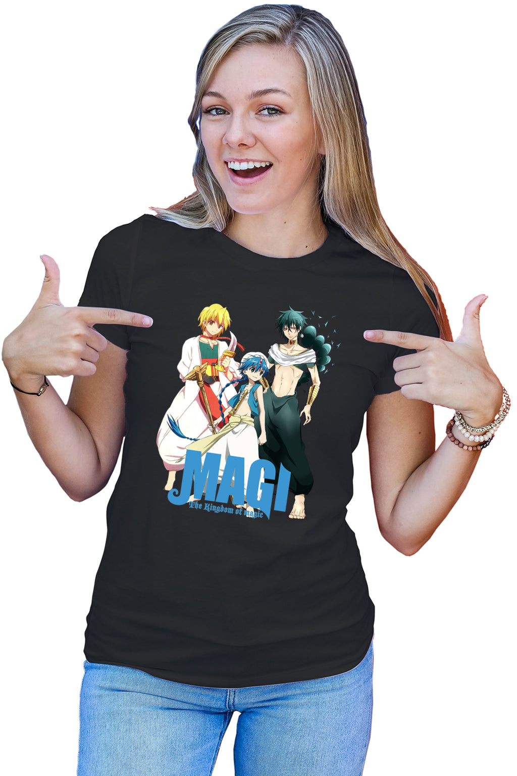 Tricou dama Magi The Labyrinth of Magic Shinobu Ohtaka Manga