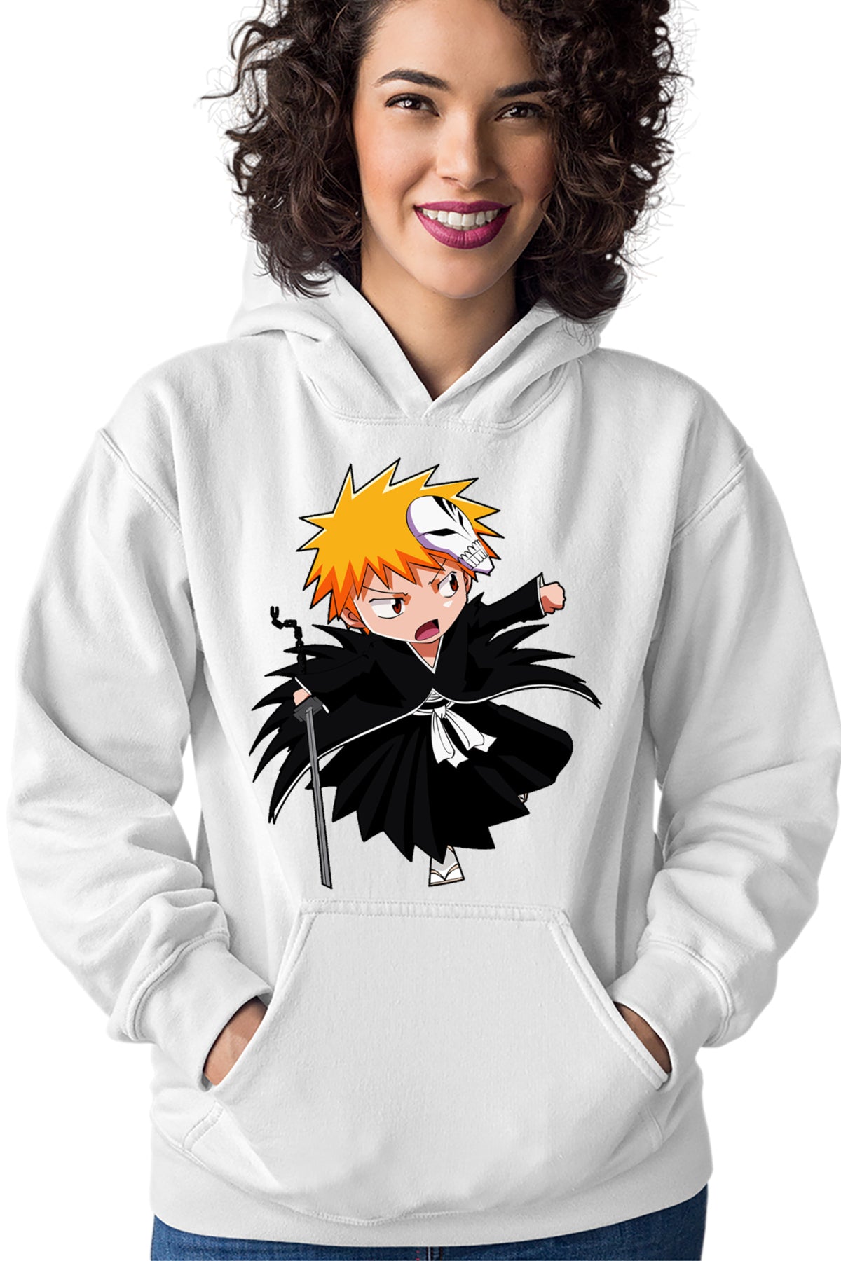 Hanorac dama Bleach Ichigo Desene Anime Rukia Insta