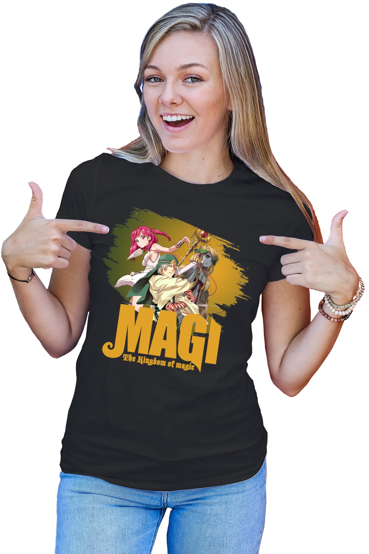 Tricou dama Magi The Labyrinth of Magic Morgiana Sheherezada Jafar