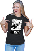 Tricou dama Bleach Manga Panel Scene Soul Reaper