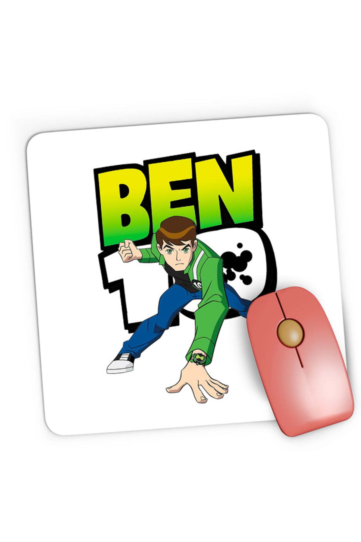 Mousepad Gaming Ben 10 Teen Tennyson Work Omniverse Alien, 21x19 cm