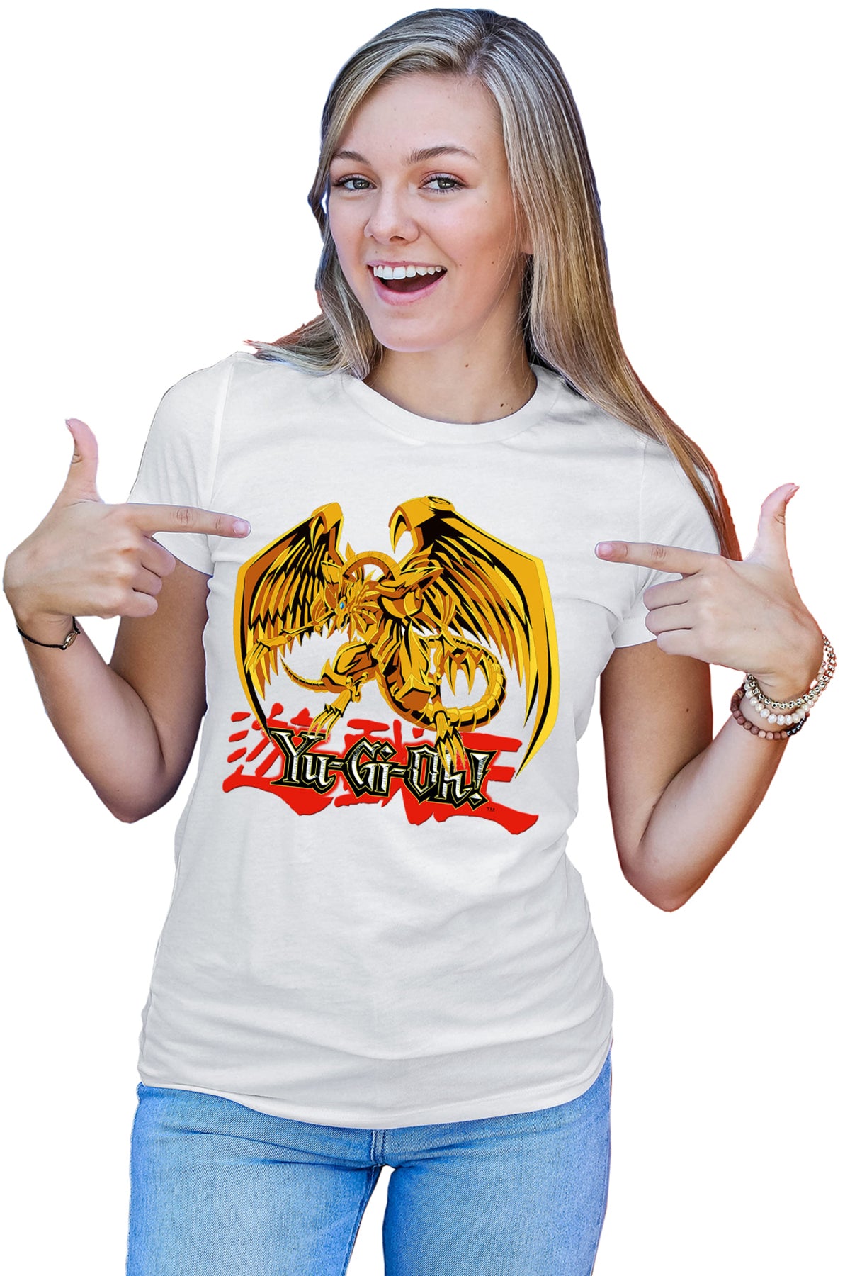 Tricou dama Yu Gi Oh Legendary Creature Egyptian God Sacred
