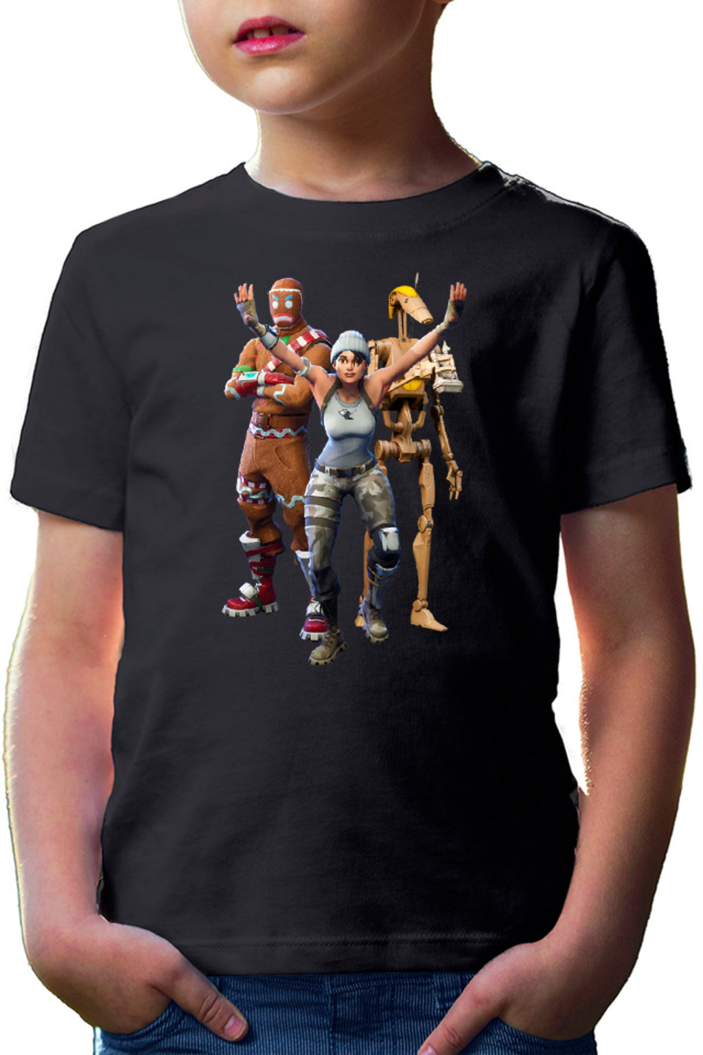 Tricou copii Fortnite Happy Esports Star Wars Droid