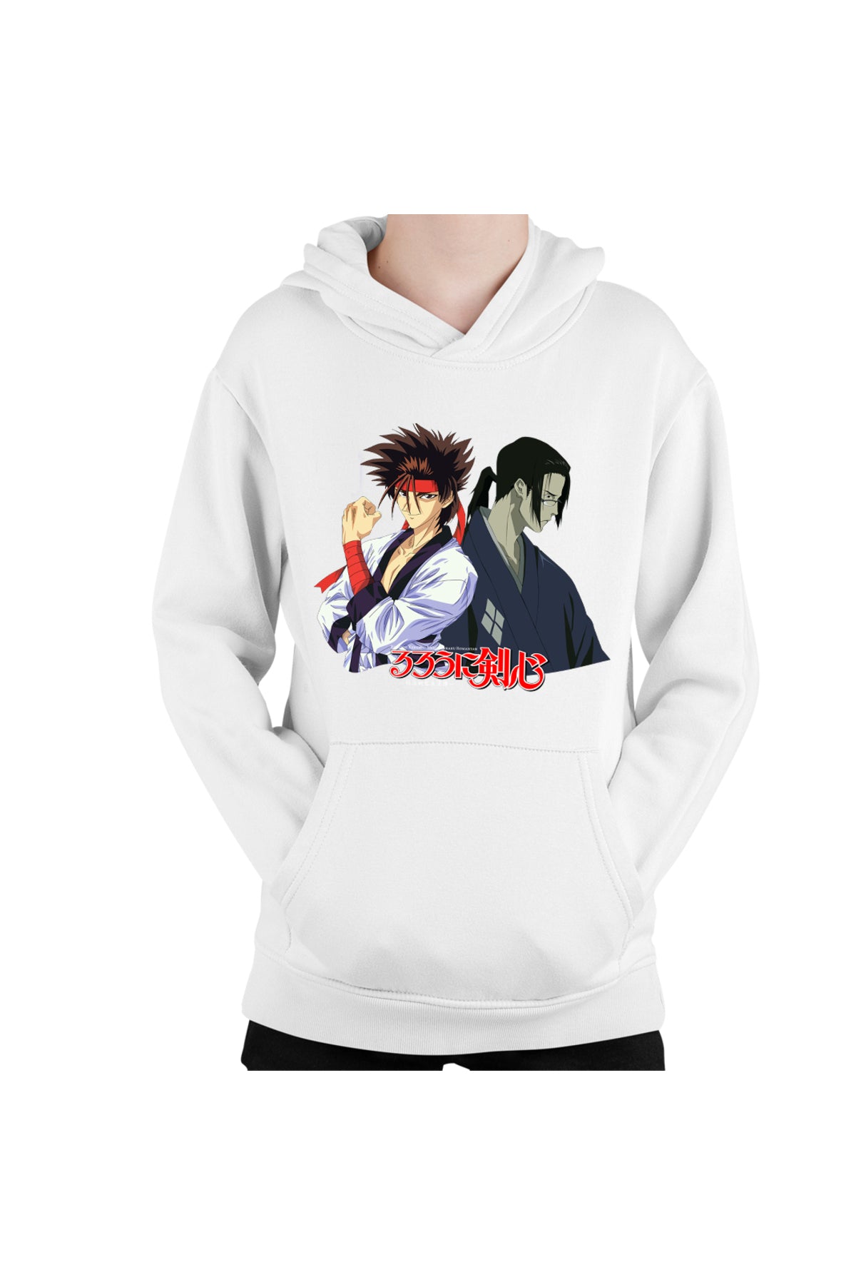 Hanorac copii Rurouni Kenshin Sanosuke Jin Duo Anime