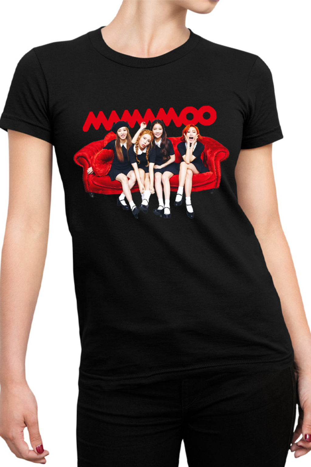 Tricou dama Mamamoo Sofa Student Concept Photo Idol K-Pop