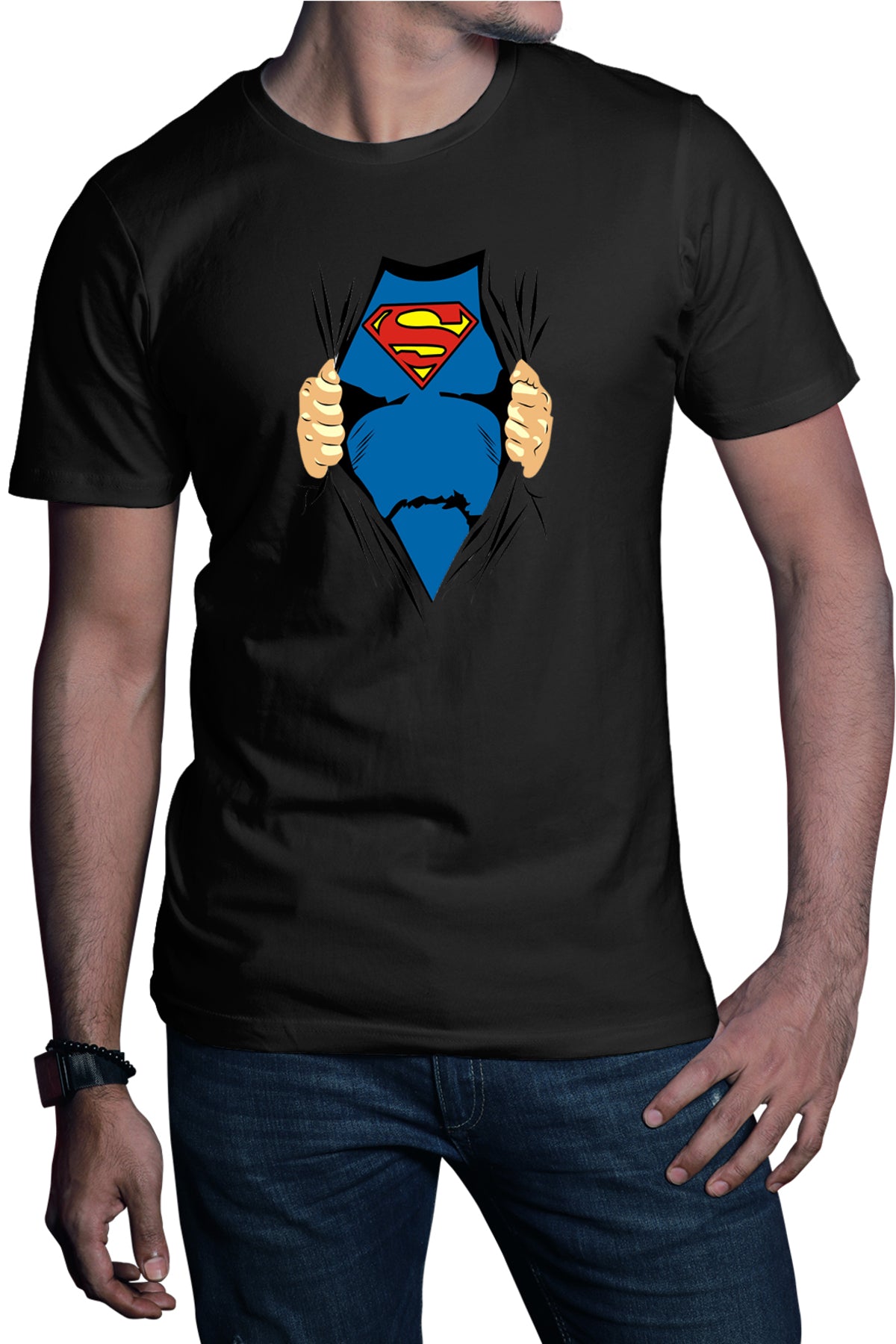 Tricou barbati Superman Clark Kent Pop Hero Men of Steel