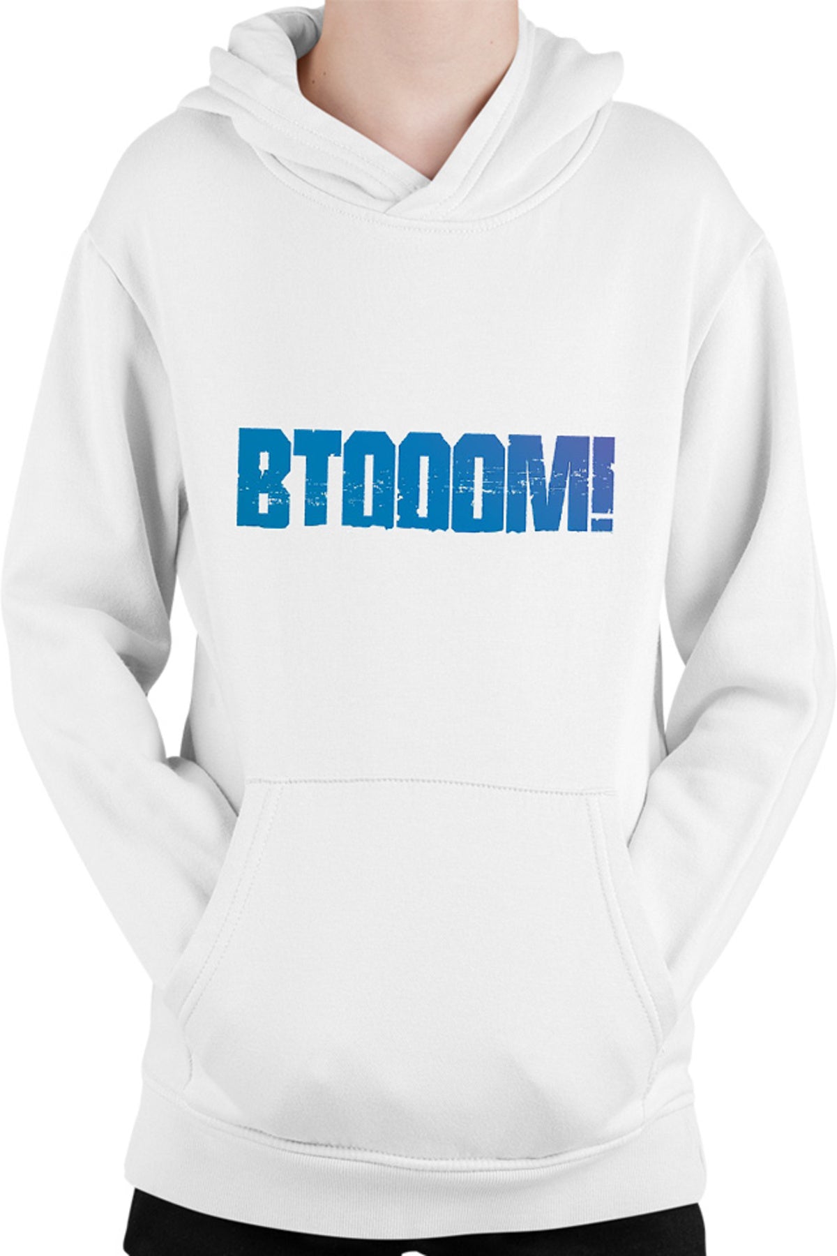 Hanorac copii Btooom! Logo Isekai Tragic Shounen Game Players Stone