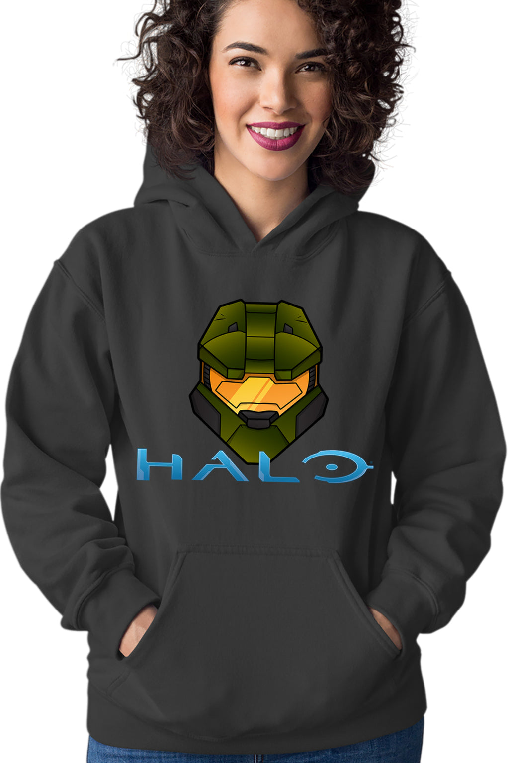 Hanorac dama Halo Combat mode Evolved Zone Logo