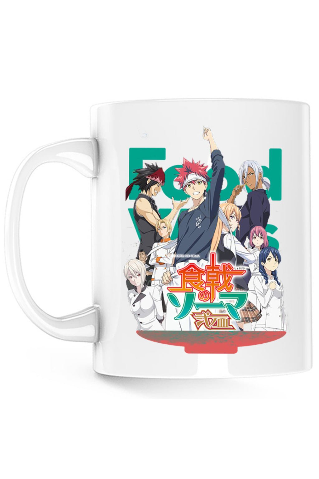 Cana Food Wars Group Photo Souma Megumi Alice Cookers Rivals, alba, 330 ml