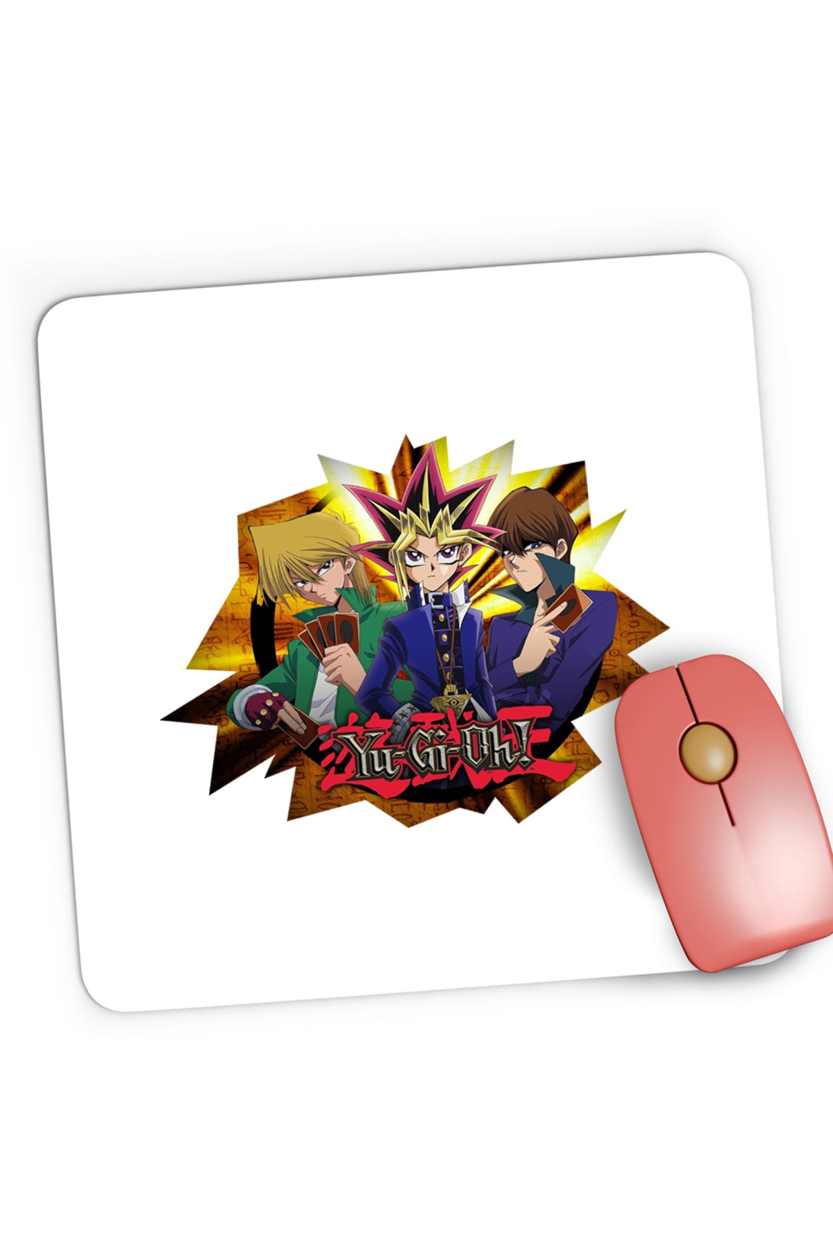Mousepad Gaming Yu Gi Oh Game King Toei Monster Spell Trap, 21x19 cm