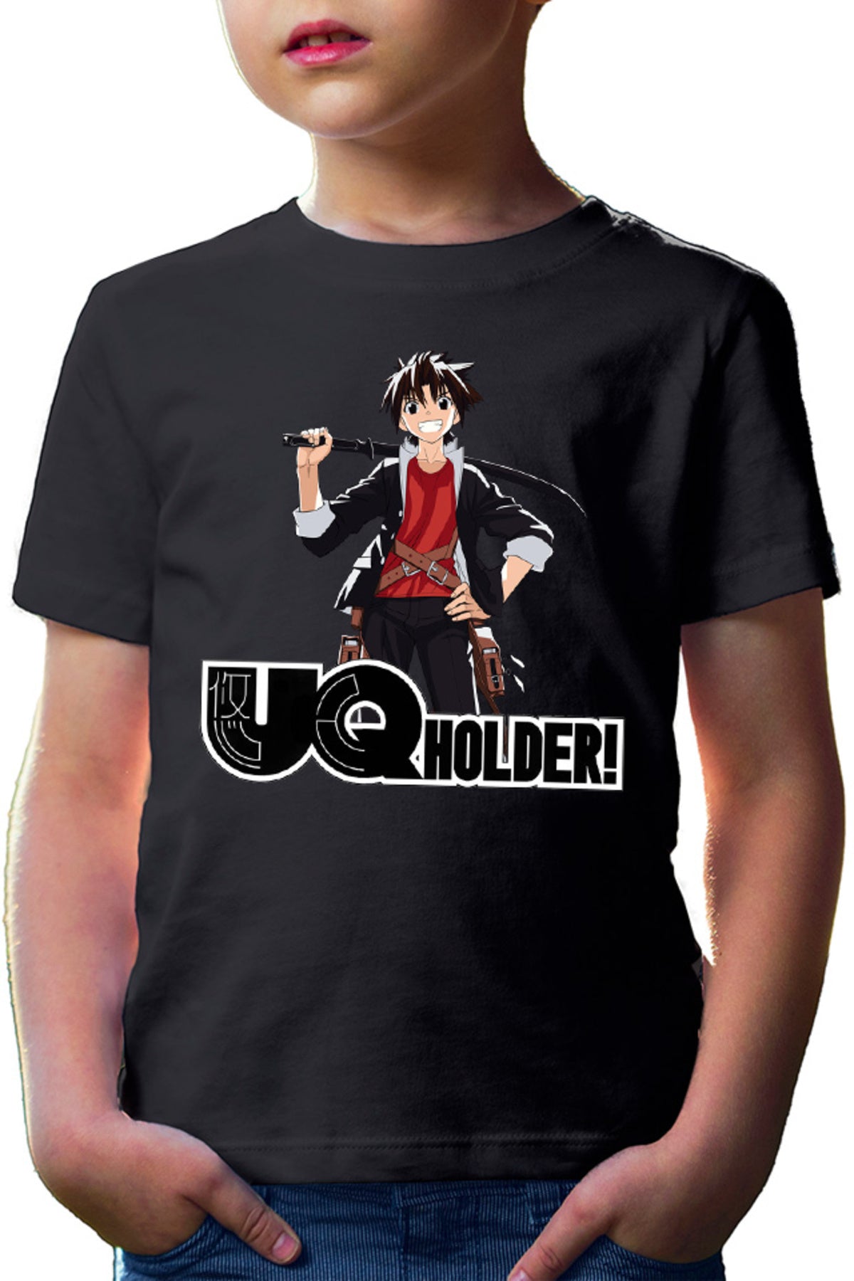 Tricou copii UQ Holder Touta Anime Comedy Manga Trap
