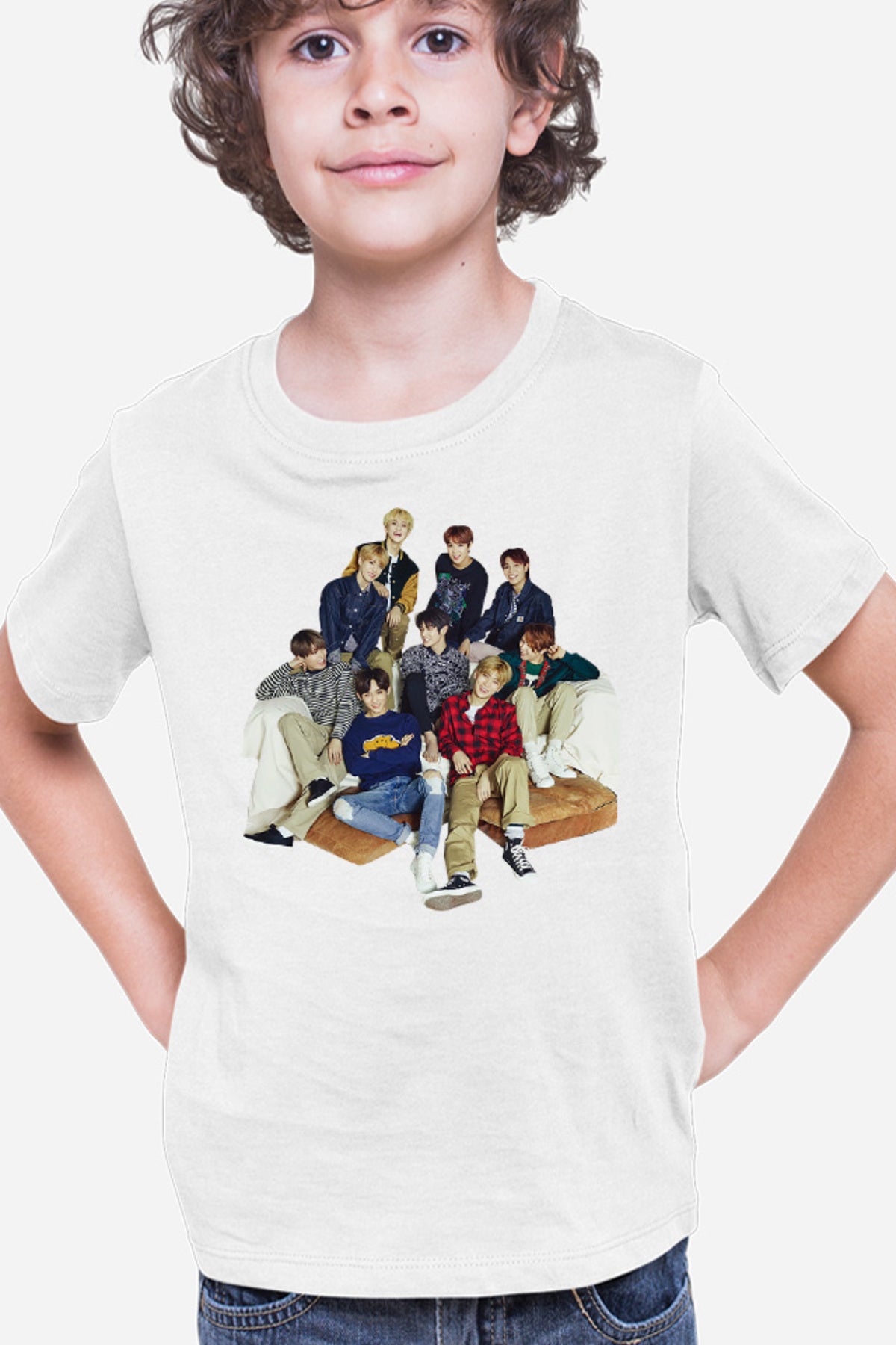 Tricou copii NCT Idols Artist Korean Mark Band Vocals High