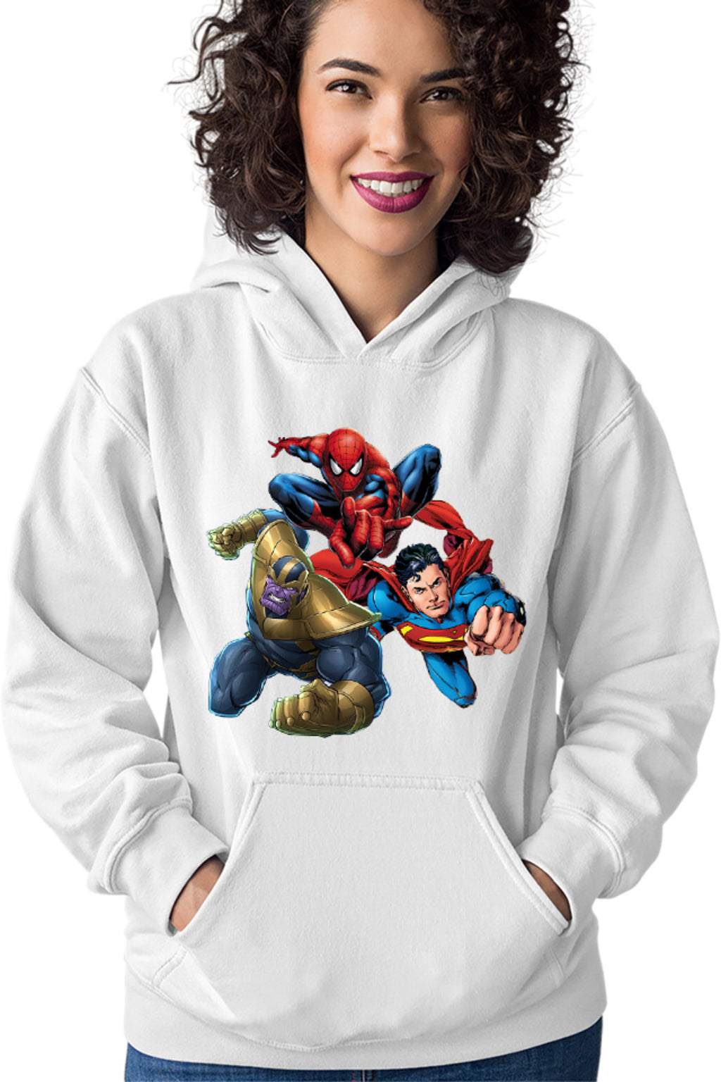 Hanorac dama Thanos Superman Spiderman Hero Gems Avangers