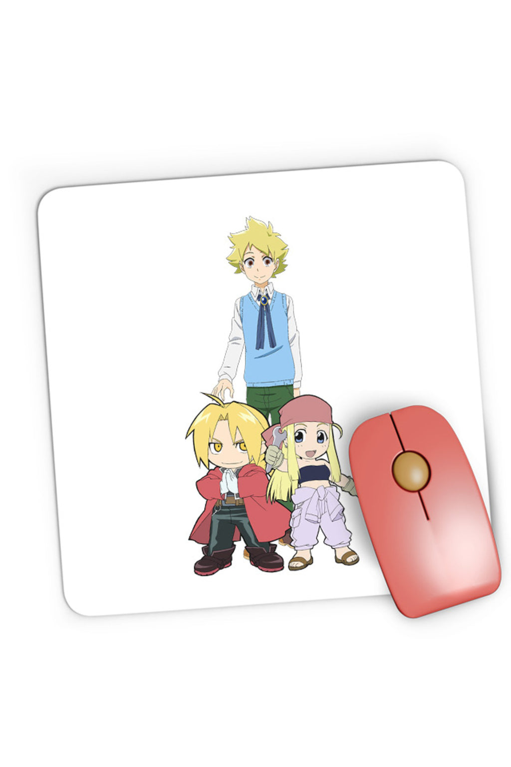 Mousepad Gaming Muhyo Roji Kusano Jirou FMA Edward Lucy Exorcist Otaku, 21x19 cm