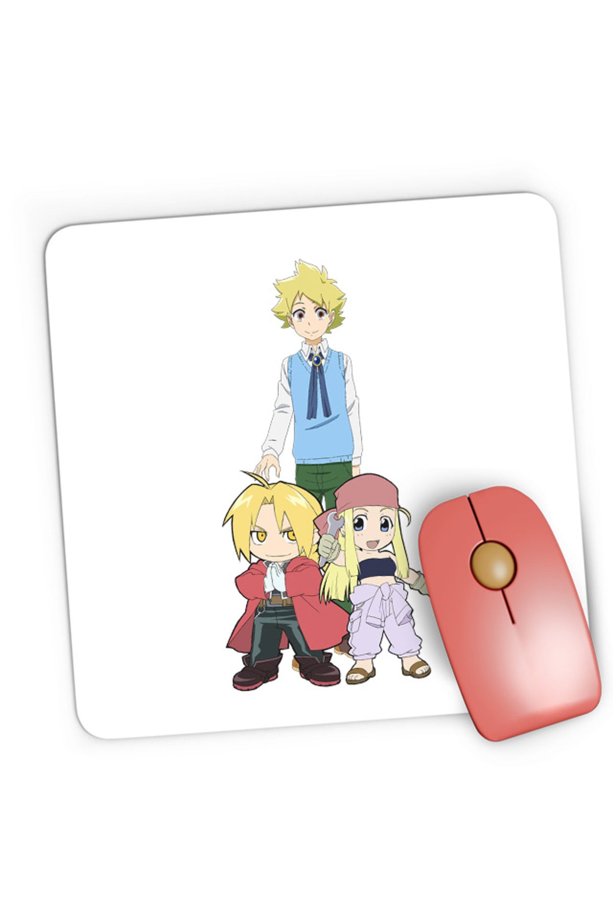Mousepad Gaming Muhyo Roji Kusano Jirou FMA Edward Lucy Exorcist Otaku, 21x19 cm
