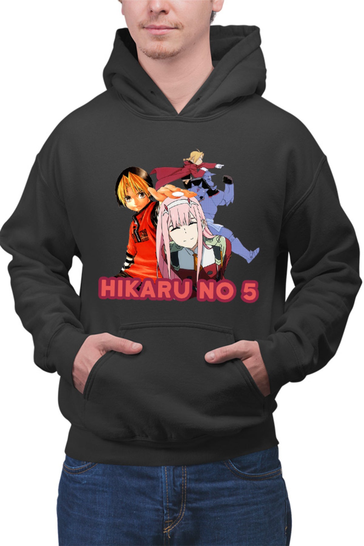 Hanorac barbati Hikaru no Go Darling in the FranXX Zero Two Full Metal Alchemist